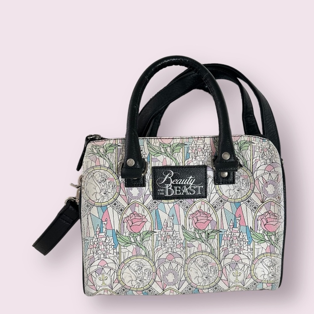 Disney Beauty And The Beast Bag - Black And Pink - image 1